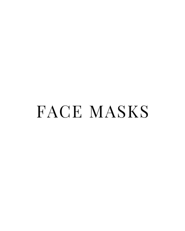 FACEMASKS