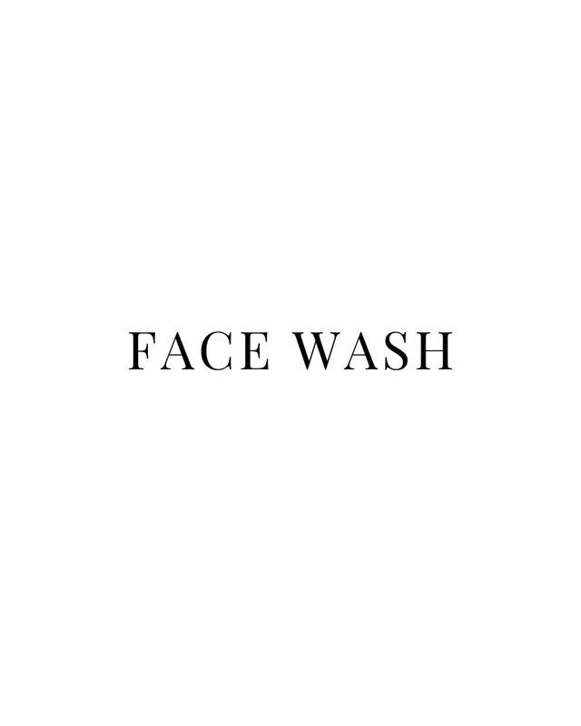 FACE WASH