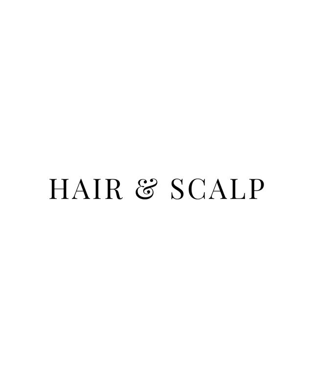 HAIR &amp; SCALP