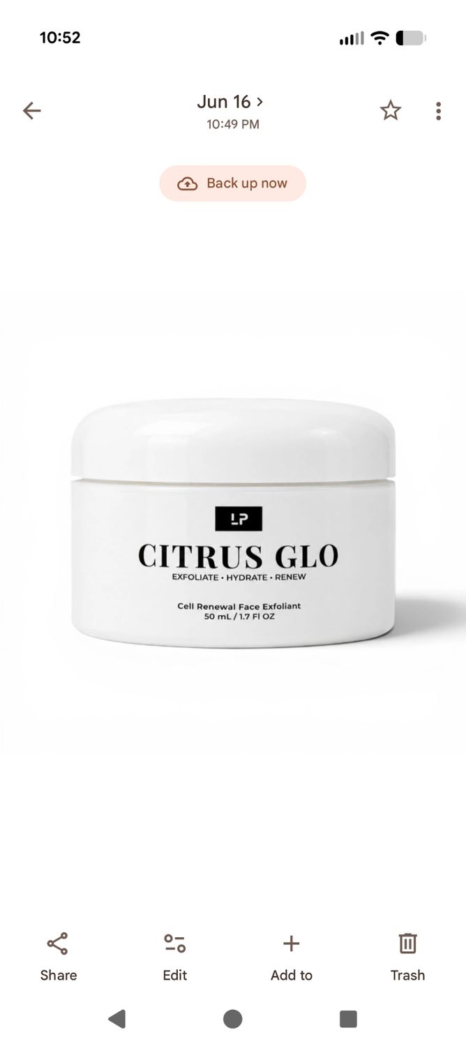 CITRUS GLO FACE POLISH | 50g