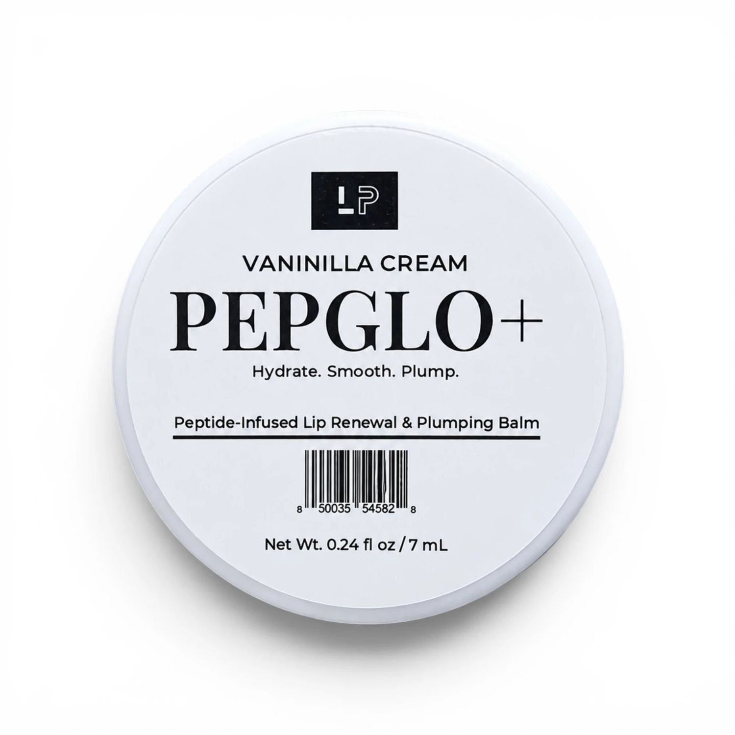 PEPGLO+  VANILLA CREAM PEPTIDE LIP BALM  | 7mL