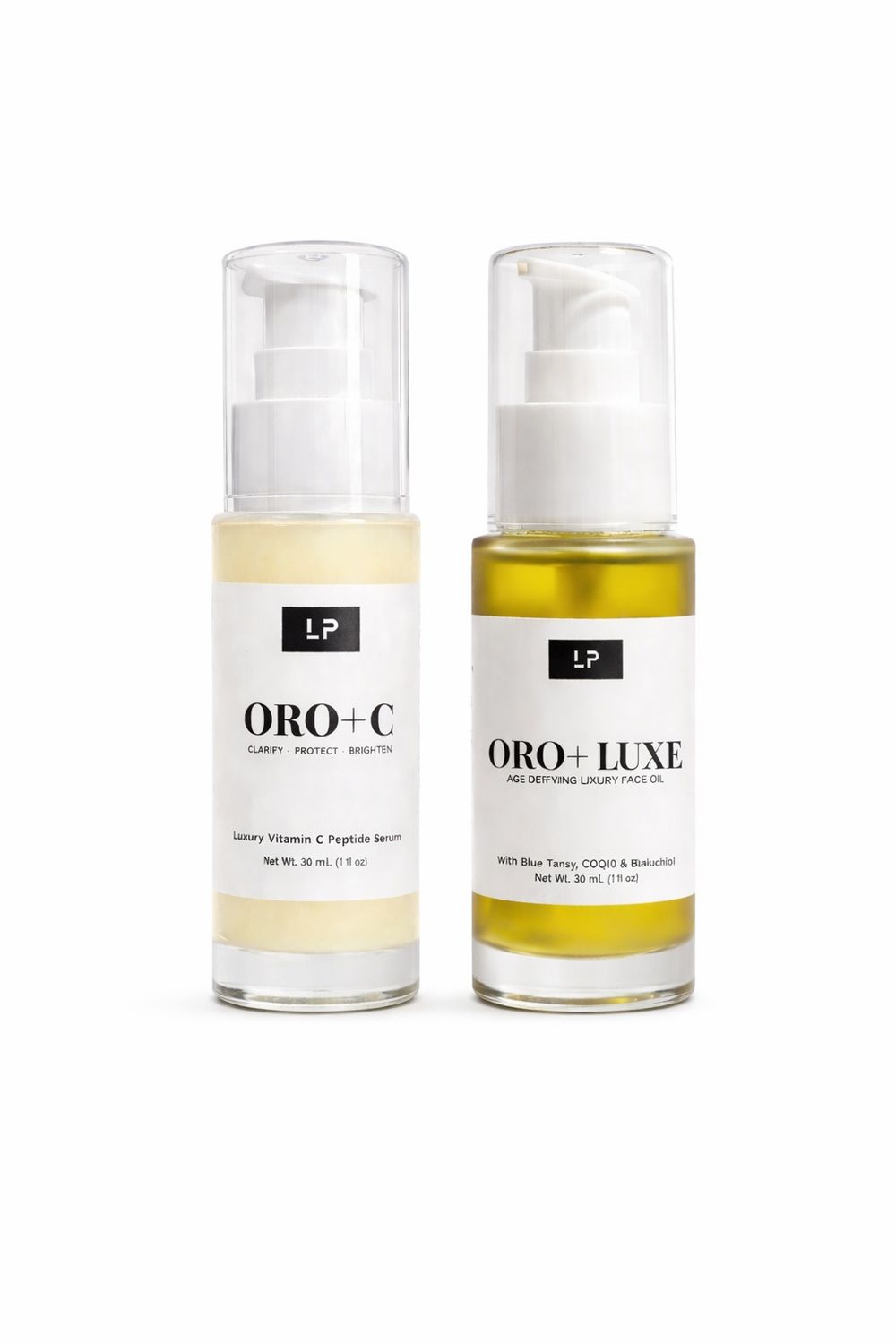 ORO+ C SERUM + ORO+ LUXE FACE OIL 