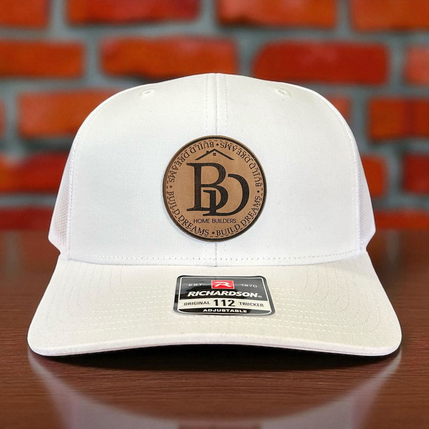 Richardson 112 Hat with Leatherette Patch