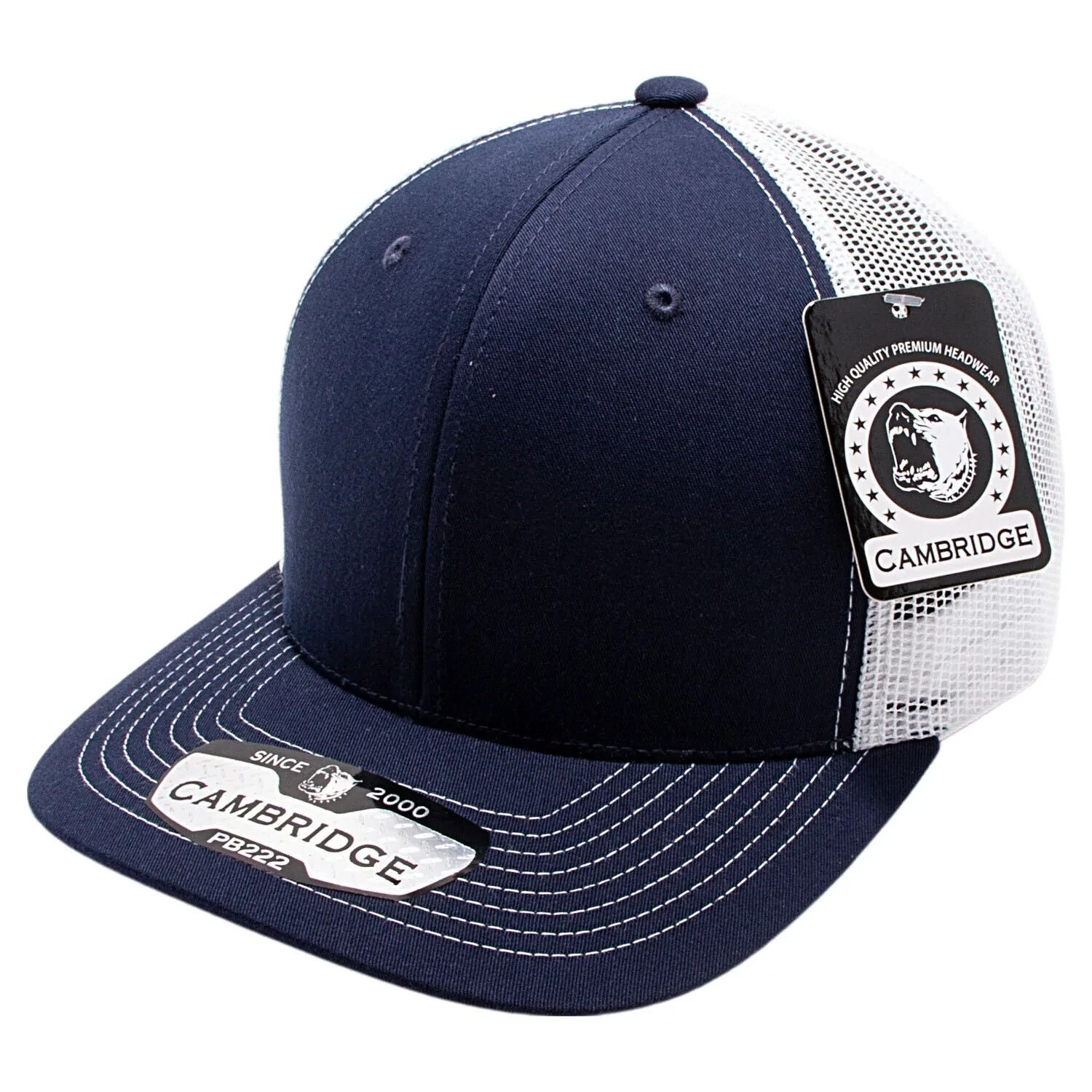 Cambridge Hat with Leatherette Patch