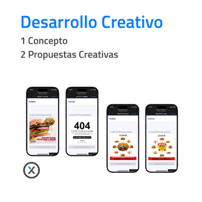 Desarrollo Creativo - 1 Concepto - 2 Propuestas