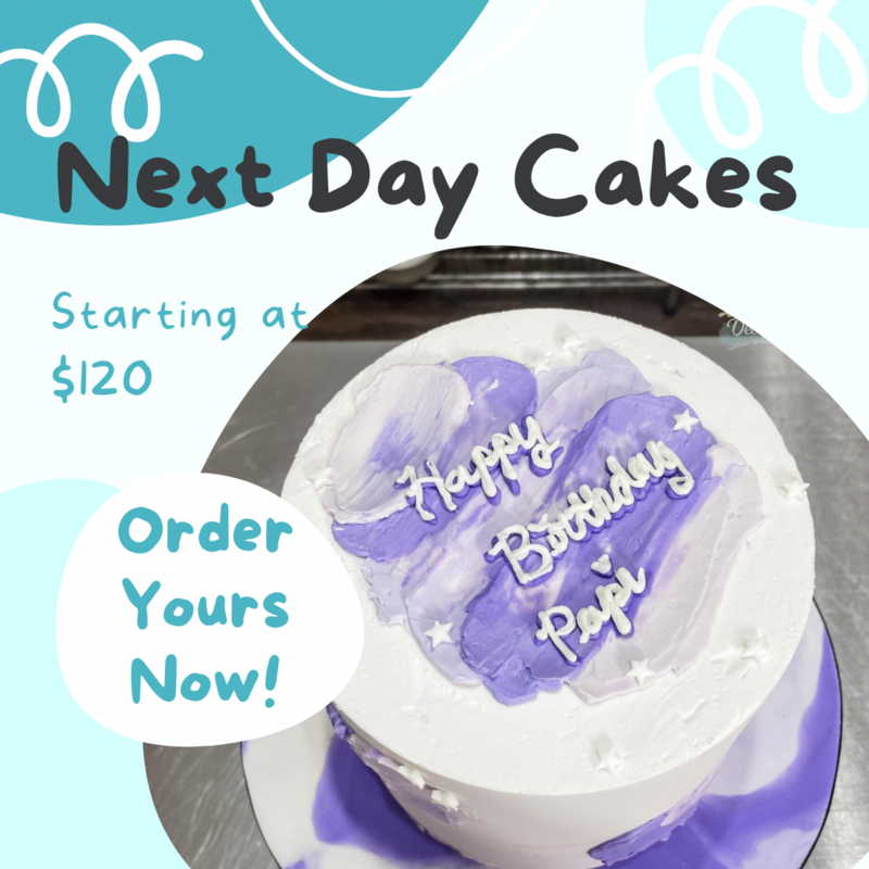 Next Day cake - Baker’s design