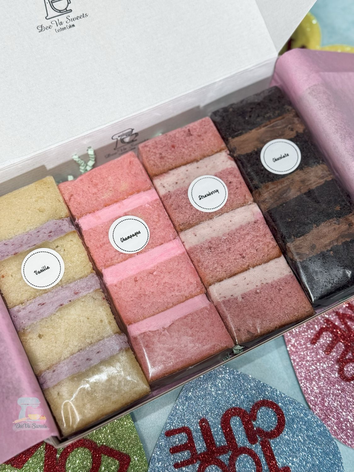 Valentine Cake Tasting Box