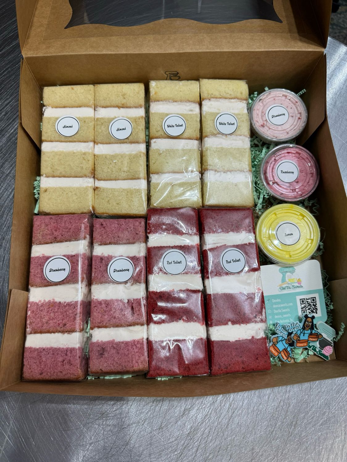 Build Your Cake Tasting Box