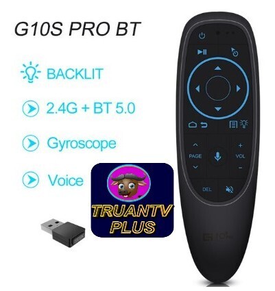 Control Laser con voz 2.4G Inalambrico  para TV BOX TRUANTV BOX   H96 MAX X88 PRO X96 MAX Android TV Box HK1