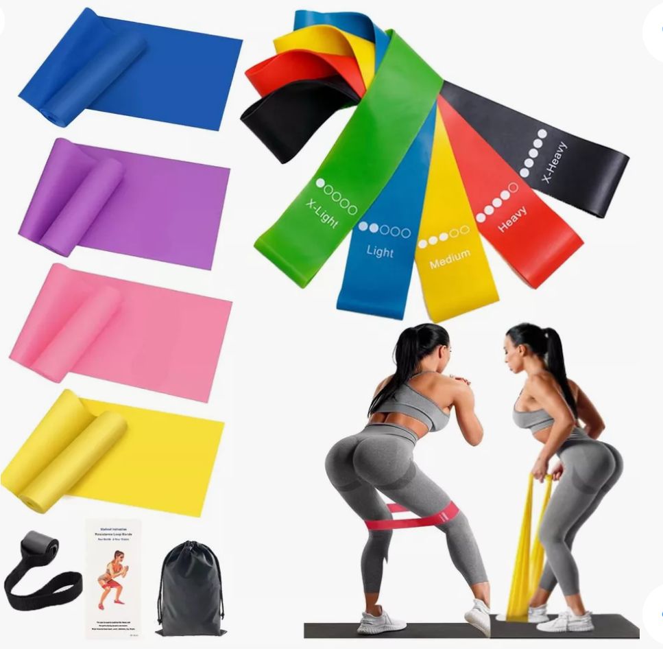 Ligas de ejercicio para agrandar y endurecer musculos Envio incluído