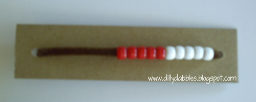 Counting Frame Single Row (10 beads)