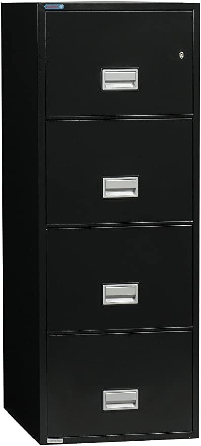 Insulated Vertical File, Letter Size, 25" Deep, 4 Drawer