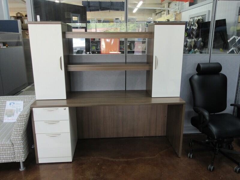 Clearance! COE Credenza and Tower Hutch
