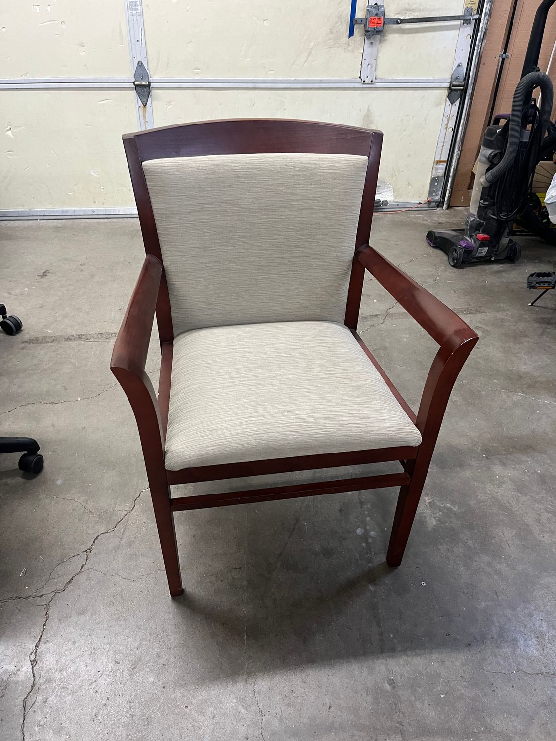 Clearance! Wood Frame Guest Chair