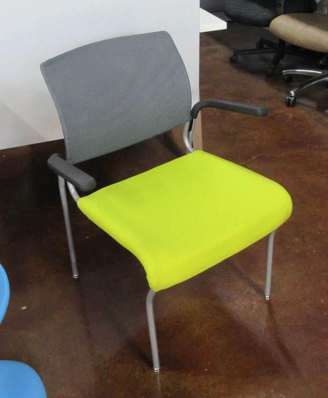 Demo Clearance!  ADI Guest Chair, Bright Green