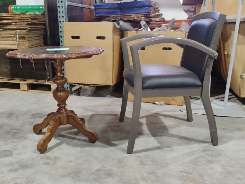 Clearance!  Round Side / Lamp Table