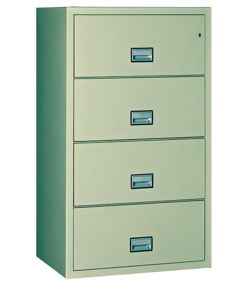 Lateral File, Legal & Letter, 31" Wide, 4 Drawer