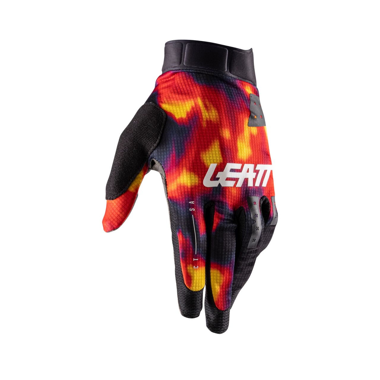 GLOVES005 - LEATT GLOVE 1.0 GRIPR HEATMAP RED