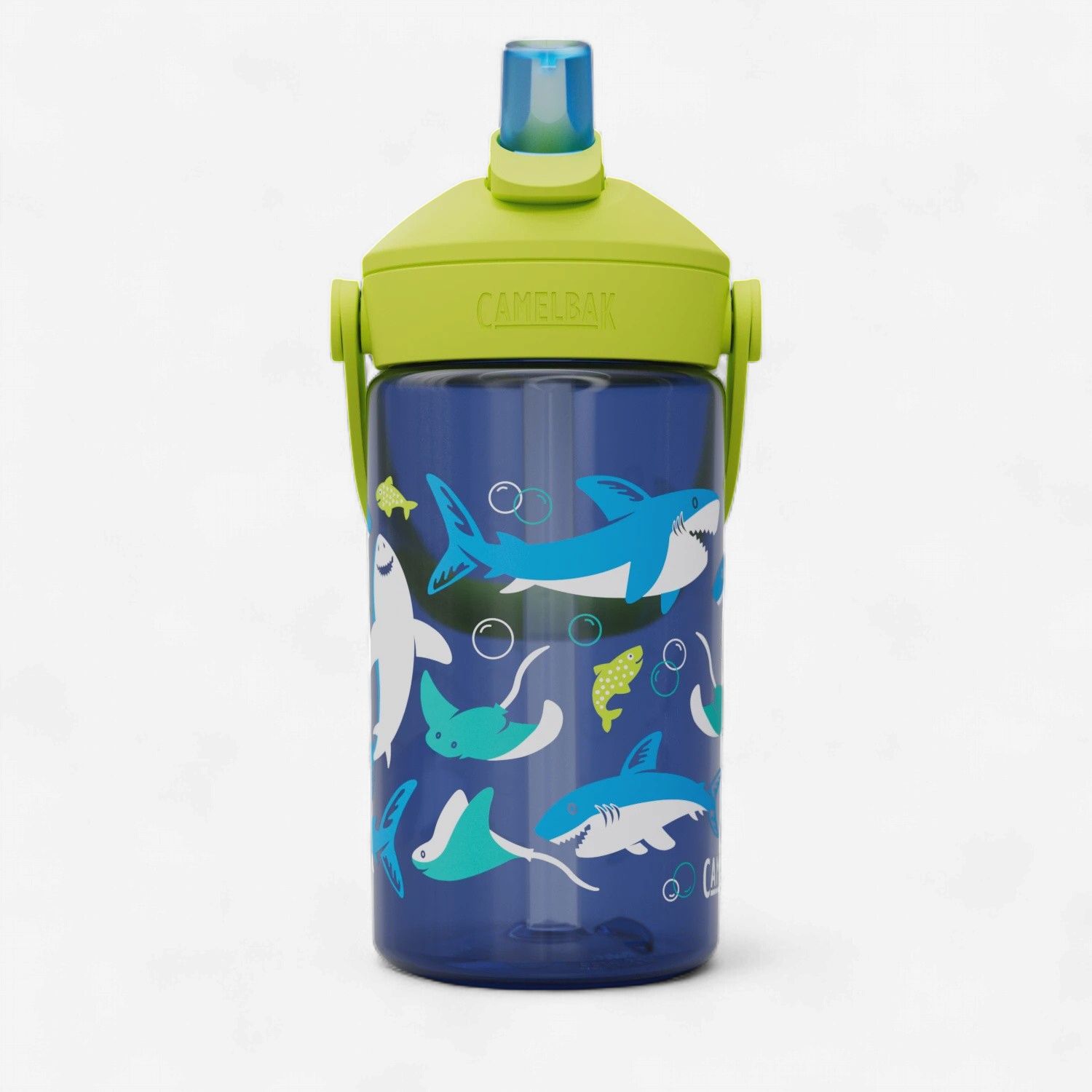 CAMELBAK THRIVE FLIP STRAW KIDS BOTTLE, Colour: Sharks and Rays