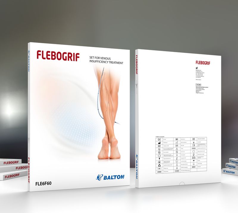 Set for venous insufficiency treatment 60cm FLE6F60