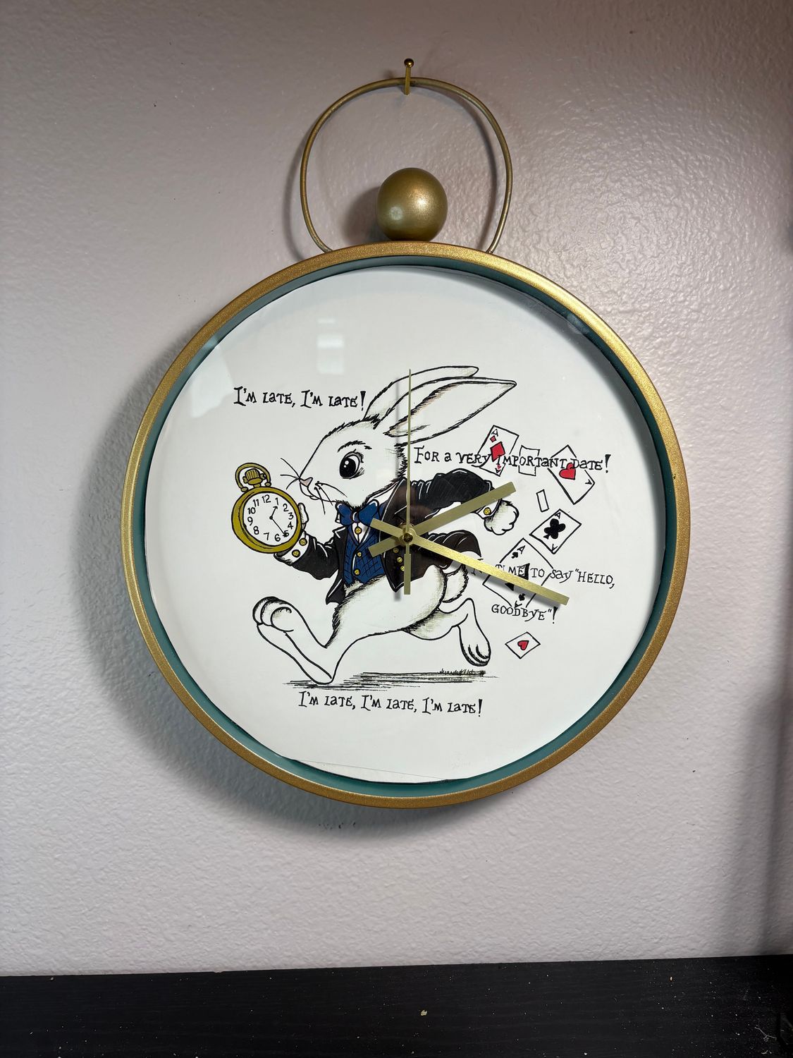 I&#39;m Late, I&#39;m Late!
