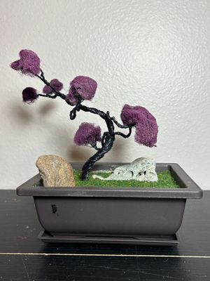 Purple Bonsai Tree