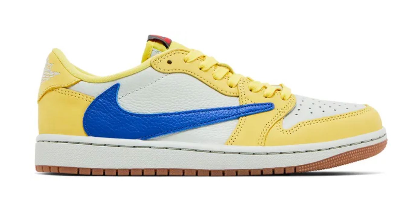 Travis Scott x Air Jordan 1 Retro Low OG SP &#39;Canary&#39;