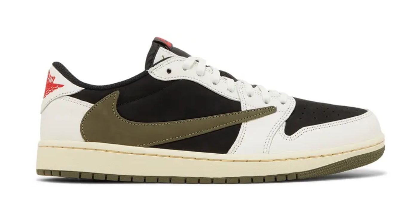 Travis Scott x Air Jordan 1 Retro Low OG SP &#39;Olive&#39;