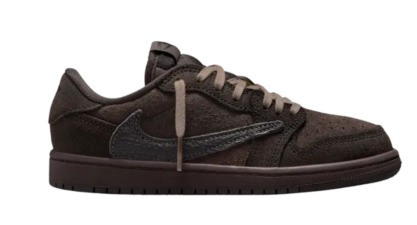 Travis Scott x Air Jordan 1 Retro Low OG SP PS &#39;Velvet Brown&#39;
