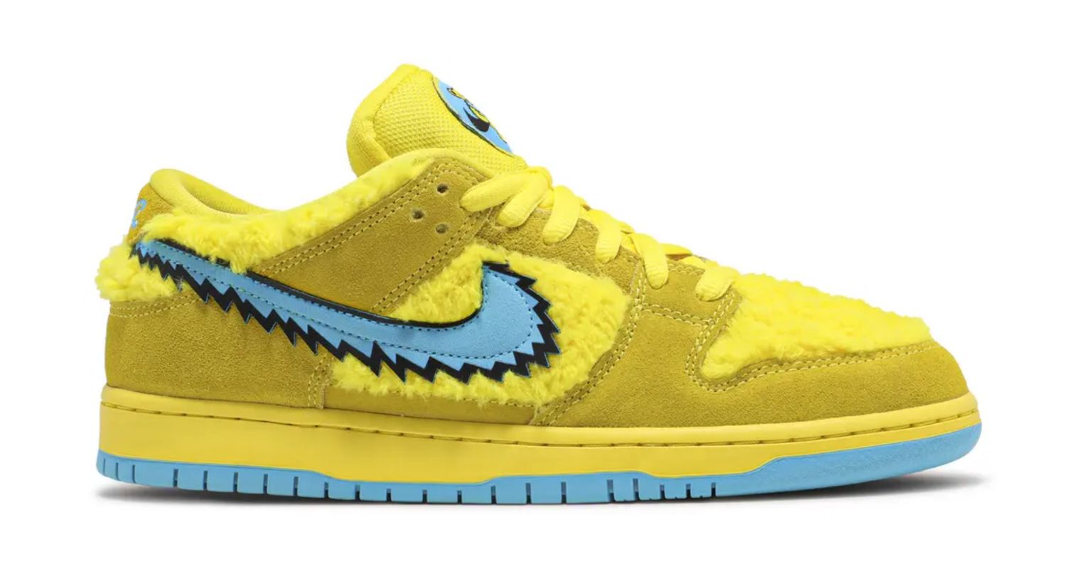 Grateful Dead x Dunk Low SB &#39;Yellow Bear&#39;