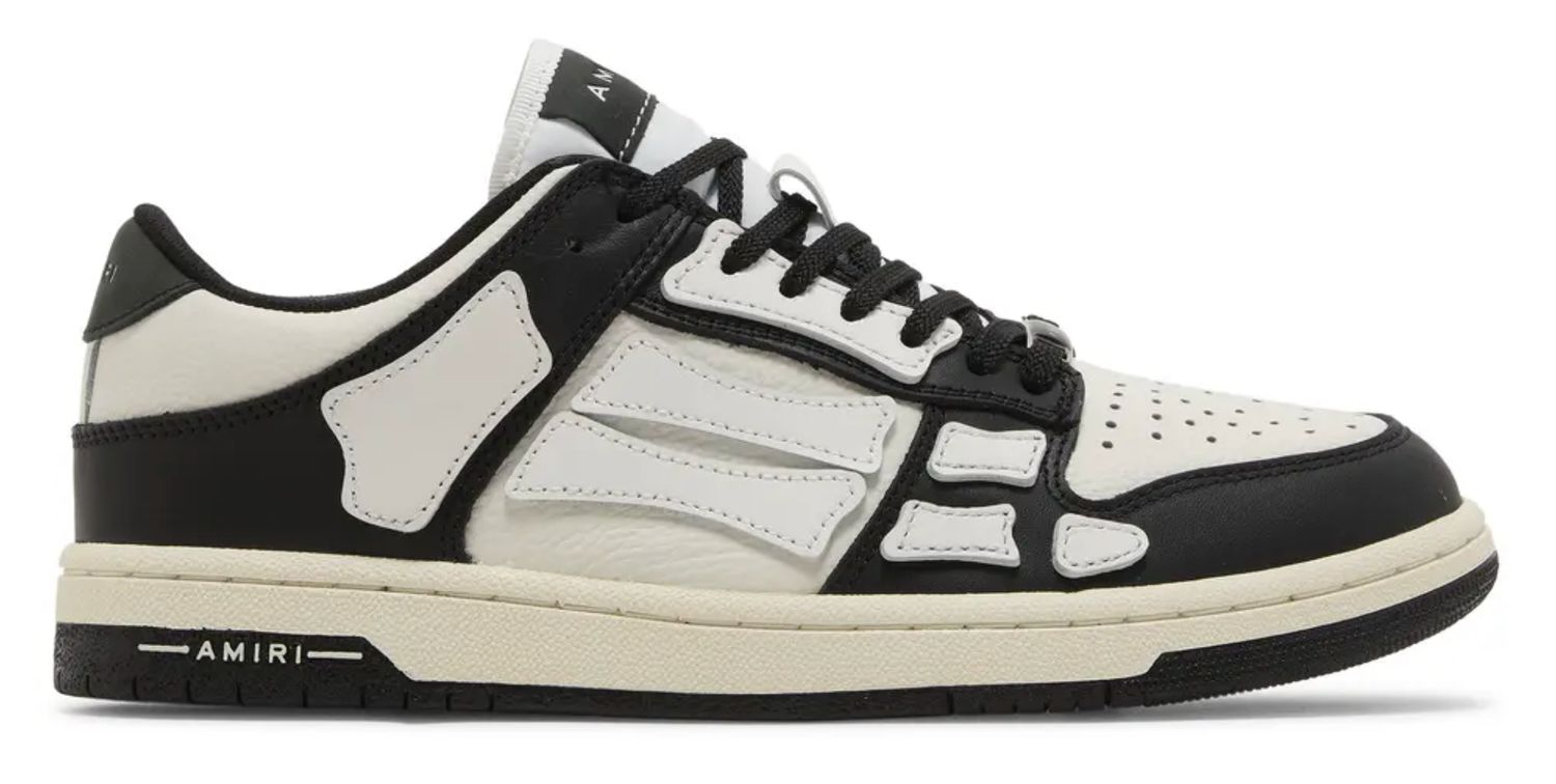Amiri Skel Top Low &#39;Black White&#39;
