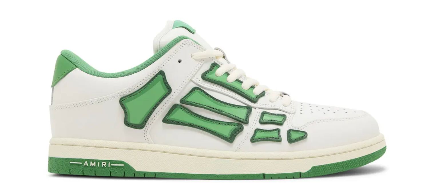 Amiri Skel Top Low &#39;White Green&#39;