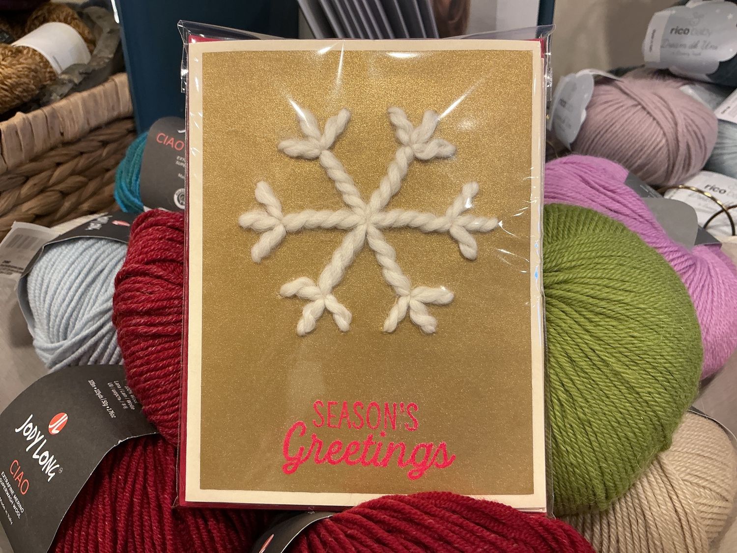 Holiday Cards Snowflake (4 Pack)