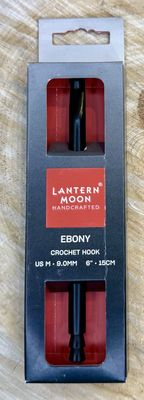 Single End Ebony Crochet Hook : M (9.0mm)