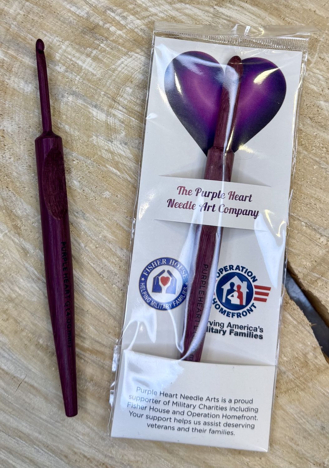 Ergonomic 6” Crochet Hook US L (8.00mm)