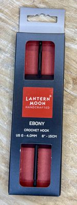 Single End Ebony Crochet Hook : G (4.0mm)