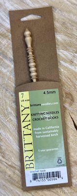 Crochet Hooks 7-1/2"- Birchwood : 7 US (4.5mm)