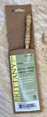 Crochet Hooks 7-1/2"- Birchwood : L US (8mm)
