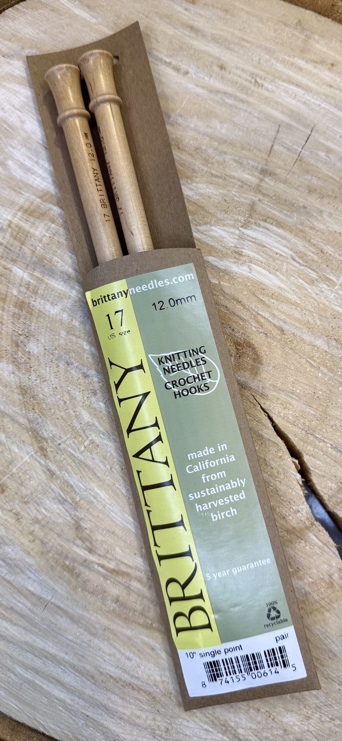 10" Single Point Needle - Birchwood : 17 US (12mm)