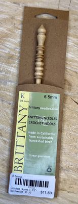 Crochet Hooks 7-1/2"- Birchwood : K US (6.5mm)
