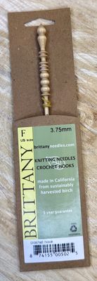 Crochet Hooks 7-1/2"- Birchwood : F US (3.75mm)