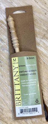 Crochet Hooks 7-1/2"- Birchwood : M US (9mm)