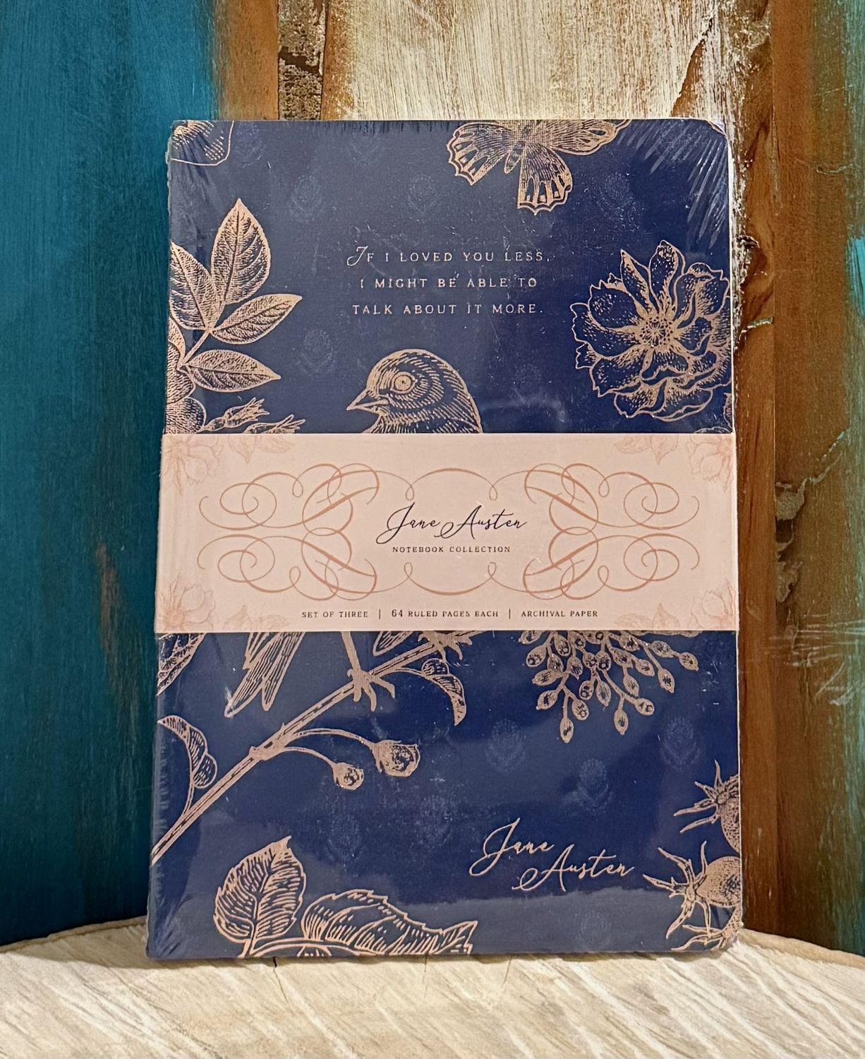 Jane Austen Sewn Notebooks (set of 3)