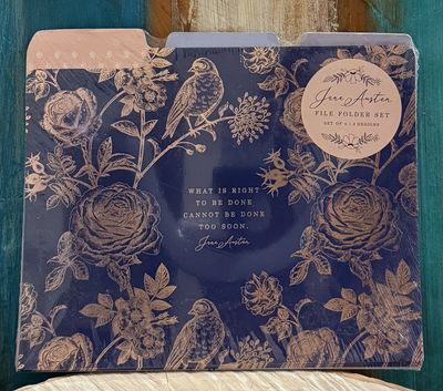 Jane Austen: File FolderS (set of 9)