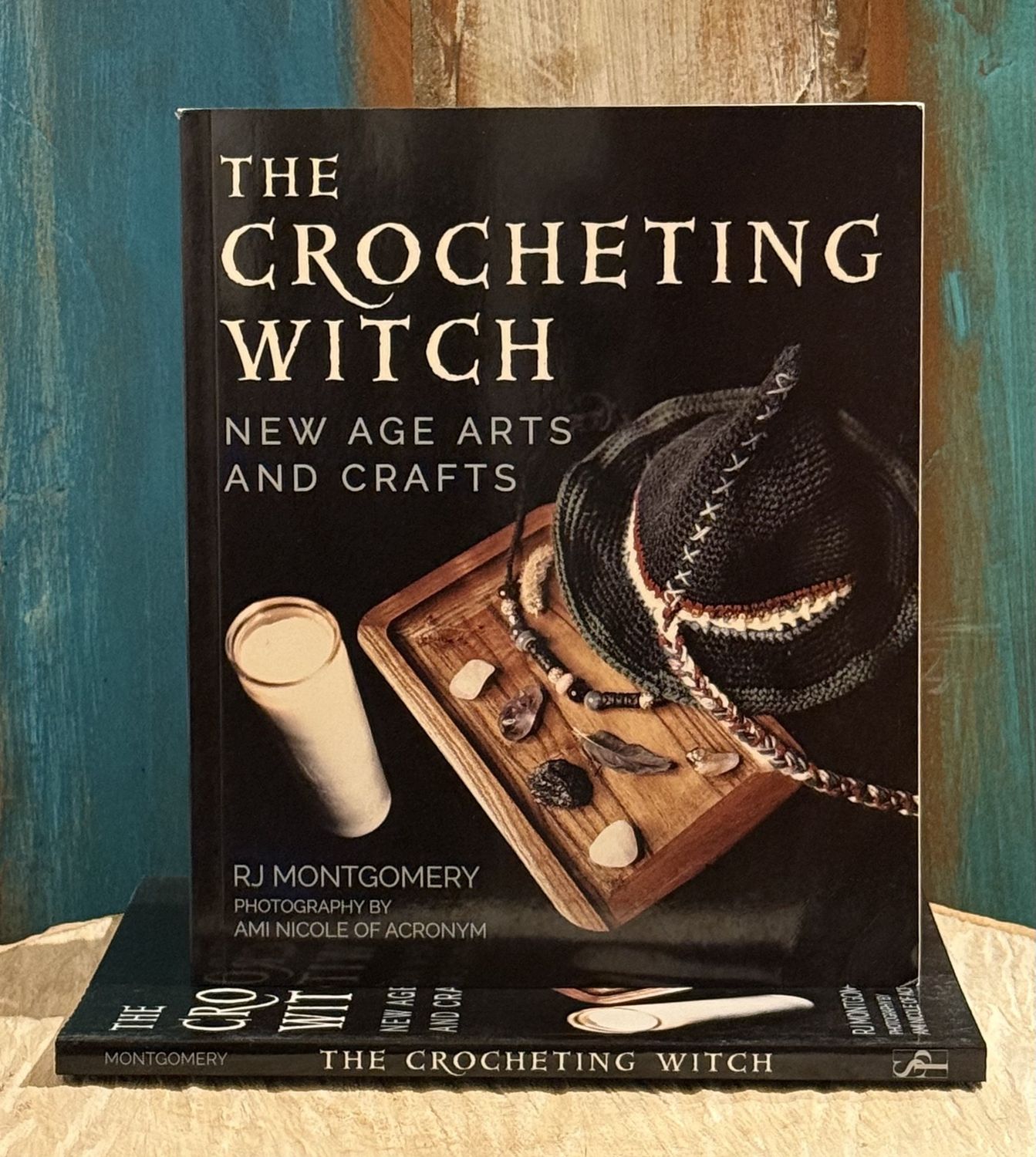 Crocheting Witch by Rj Montgomery