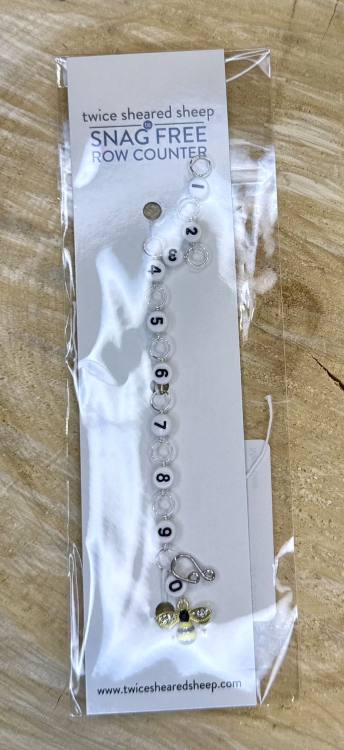 Row Counter Straight Med Bee