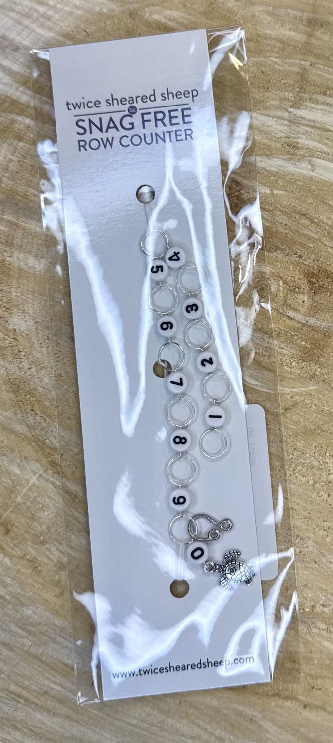 Row Counter Straight Large Turtle