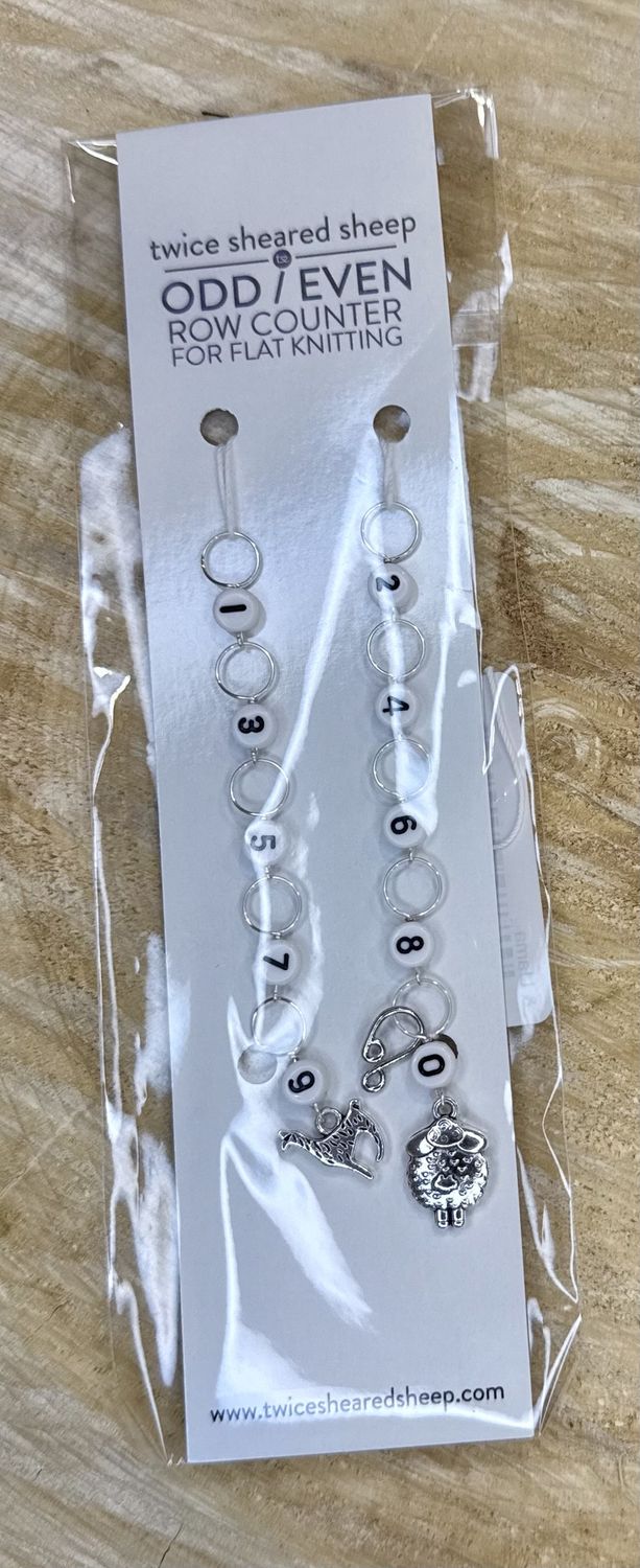 Even Odd Row Counter Large Sheep &amp; Llama