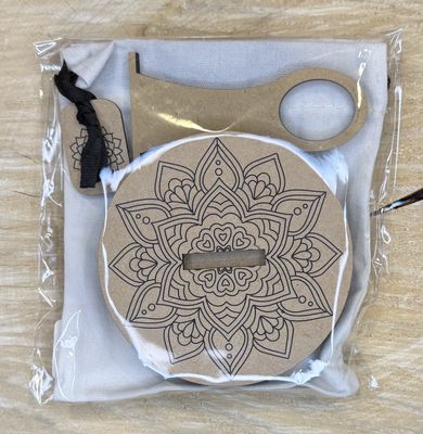 Yarn to Go Mandala w/ strap