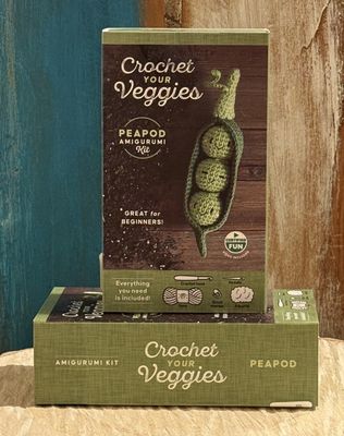 Crochet Veggies Peapod